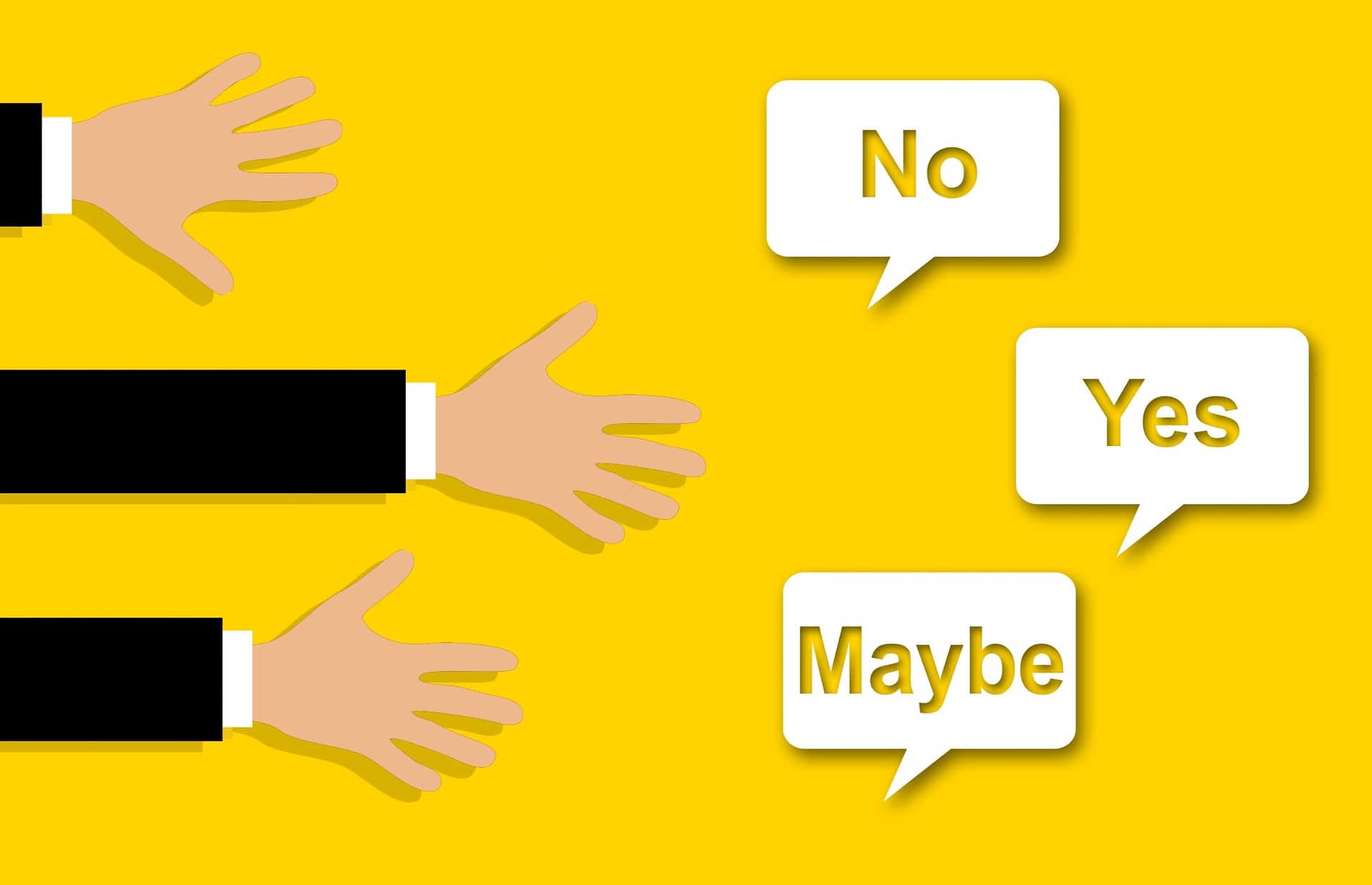 Yes No Maybe Uncertainty