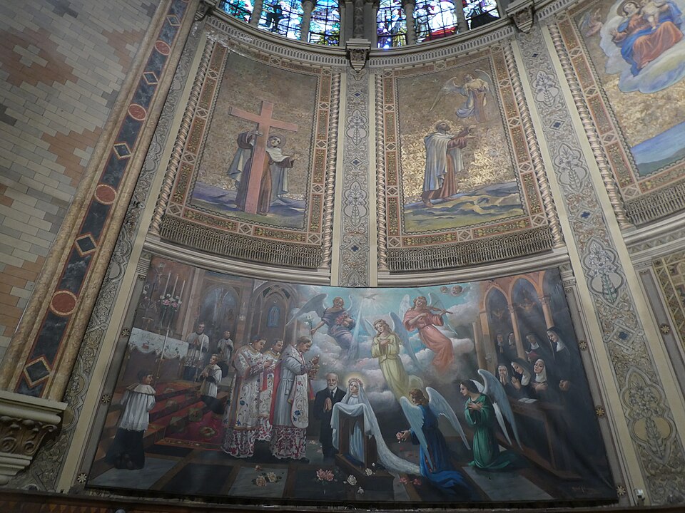 File:Verona, basilica di Santa Teresa di Gesù Bambino - Affreschi dell'abside 02.jpg