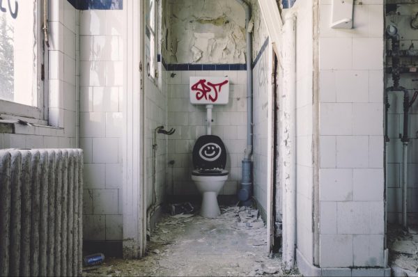 Beware of the bathrooms
