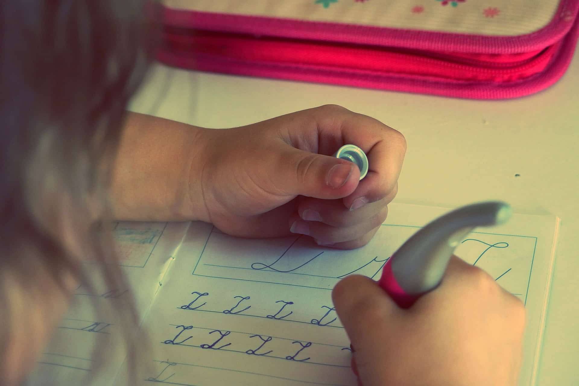 Homework Child Writing