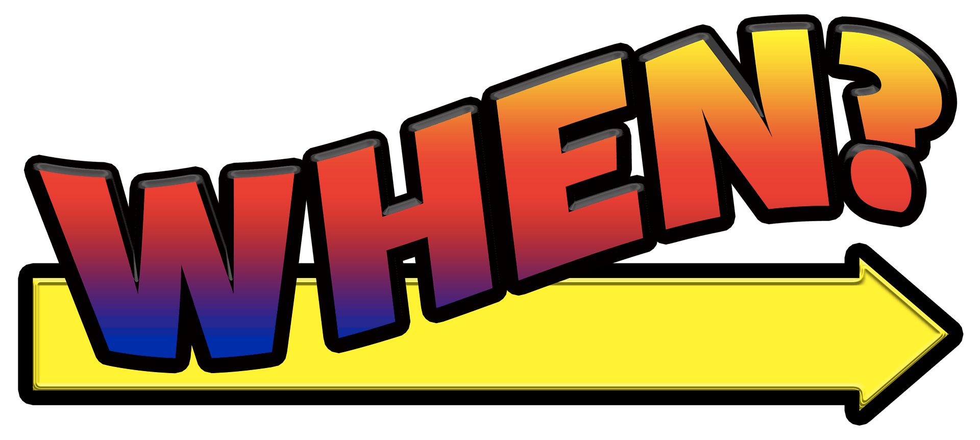 When