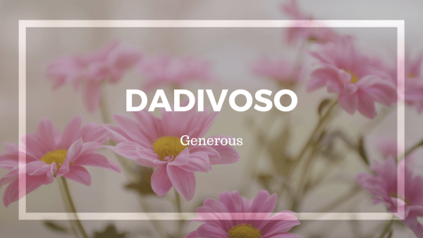 DADIVOSO